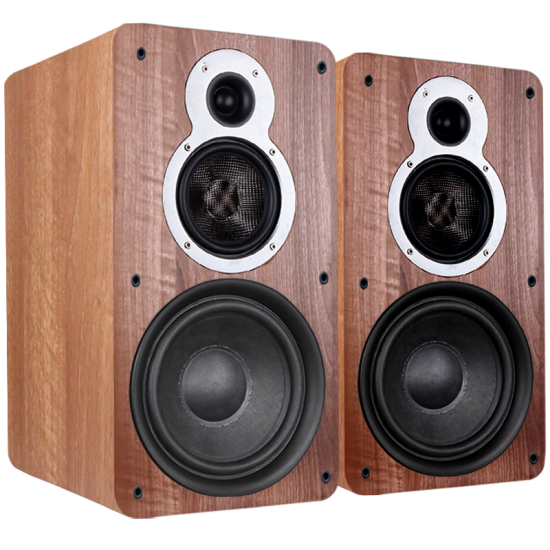ToneWinner TD-C8 High-Fidelity 3-Way Bookshelf Speakers (Pair)